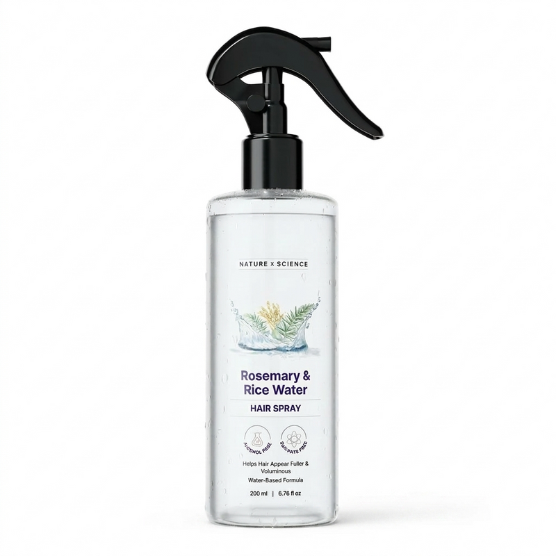Kliply Rosemary & Rice Water Hair Growth Spray — Strengthens, Thickens & Reduces Hair Loss