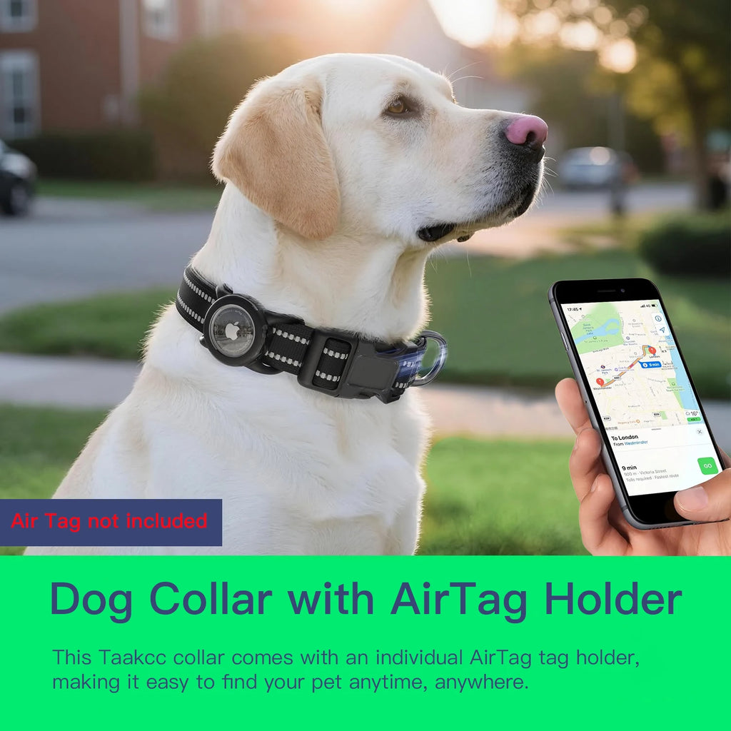 Kliply DogTrack — AirTag Waterproof Safety Collar