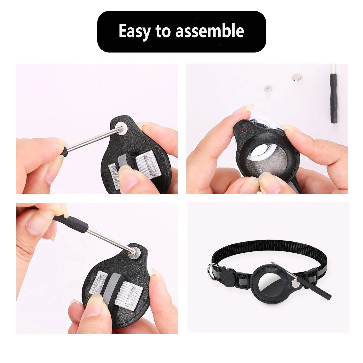 Kliply CatTrack — AirTag Breakaway Safety Collar