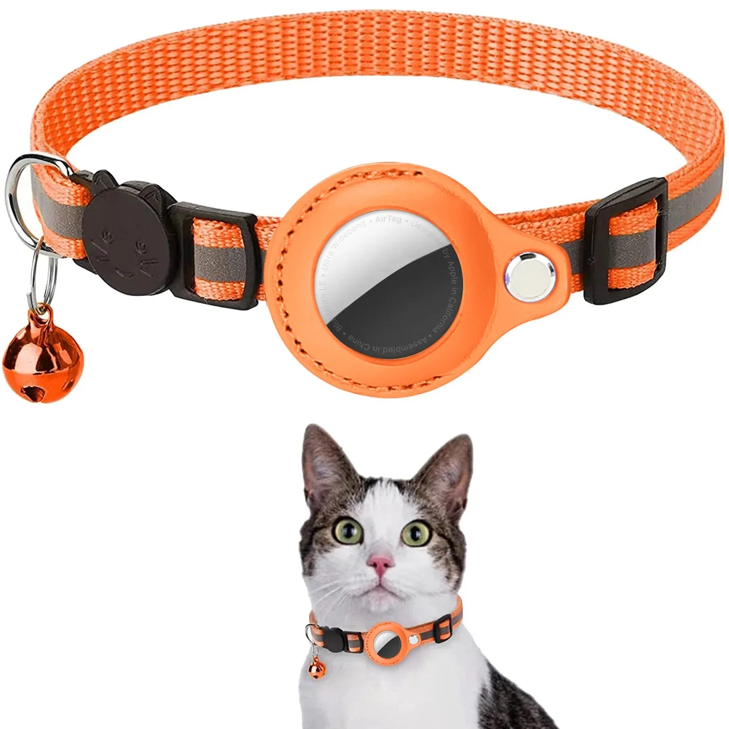 Kliply CatTrack — AirTag Breakaway Safety Collar
