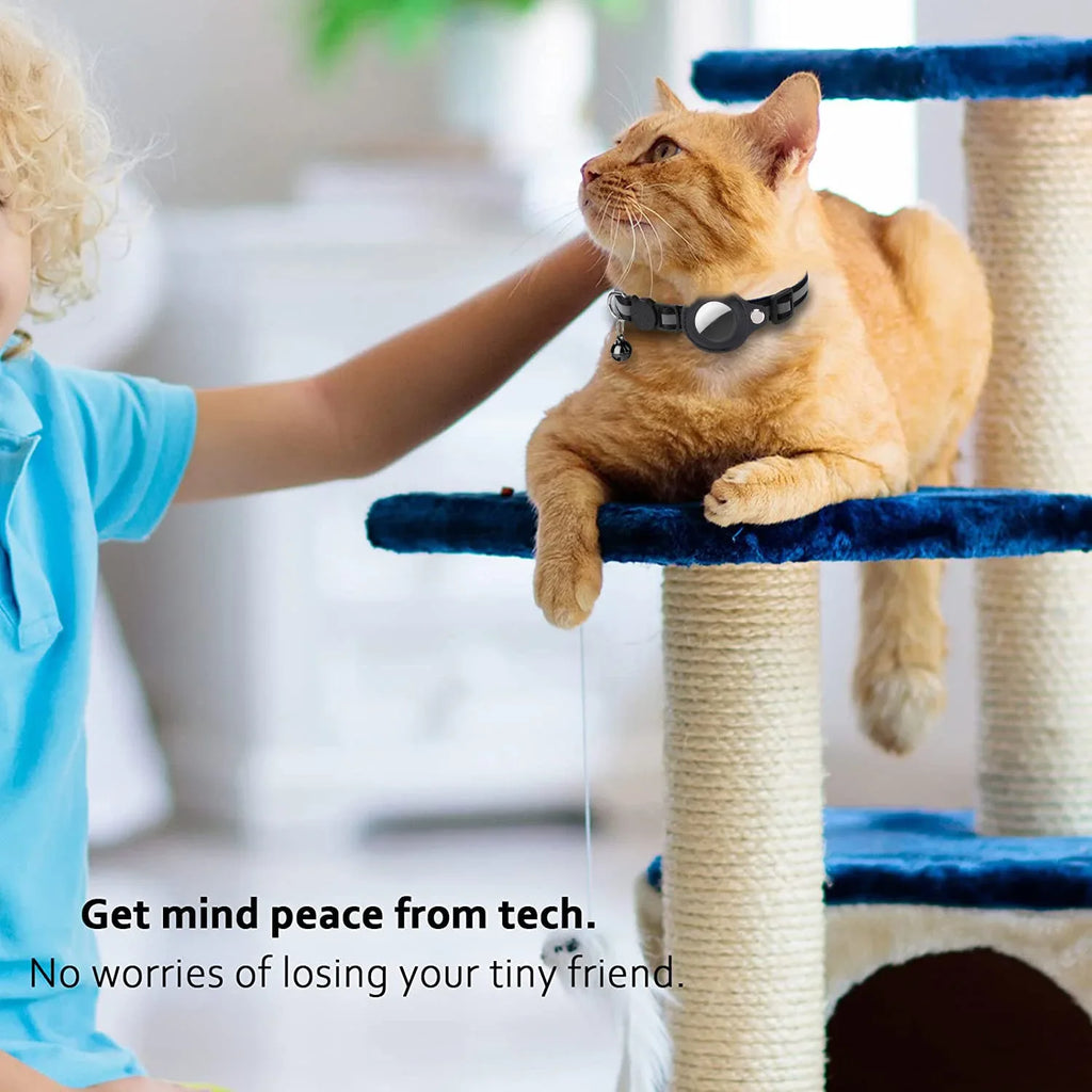 Kliply CatTrack — AirTag Breakaway Safety Collar