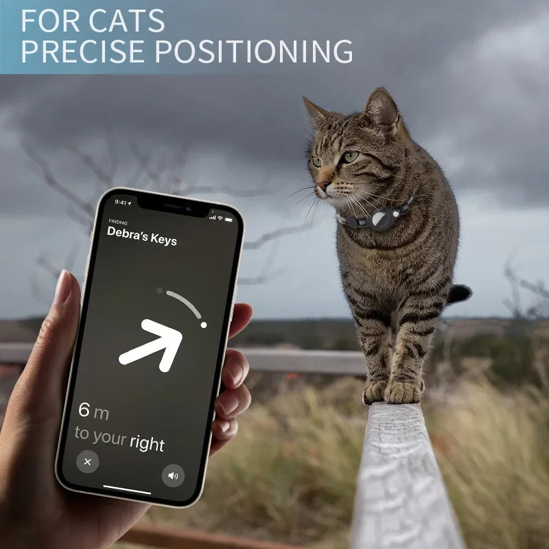 Kliply CatTrack — AirTag Breakaway Safety Collar