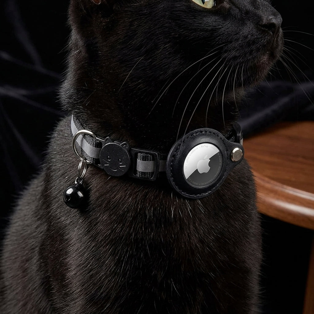 Kliply CatTrack — AirTag Breakaway Safety Collar